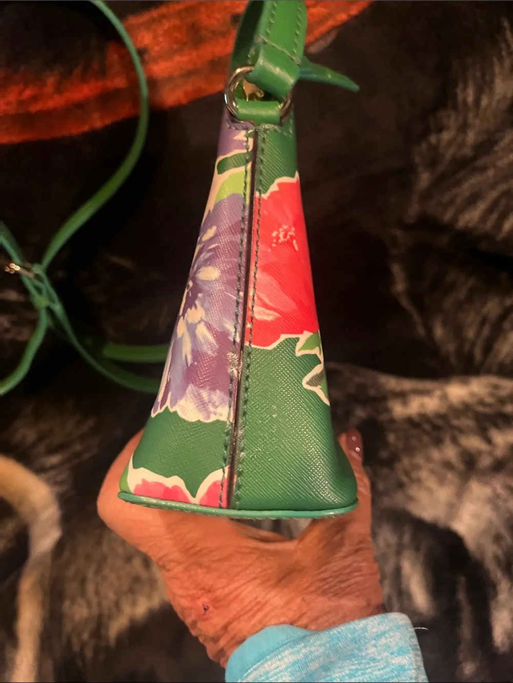 kate spade Bridgewater Drive Hanna Floral Leather Crossbody